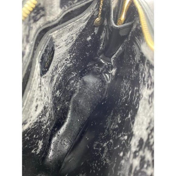 GUCCI Vintage Black Smooth Leather Shoulder Bag - Picture 7 of 12